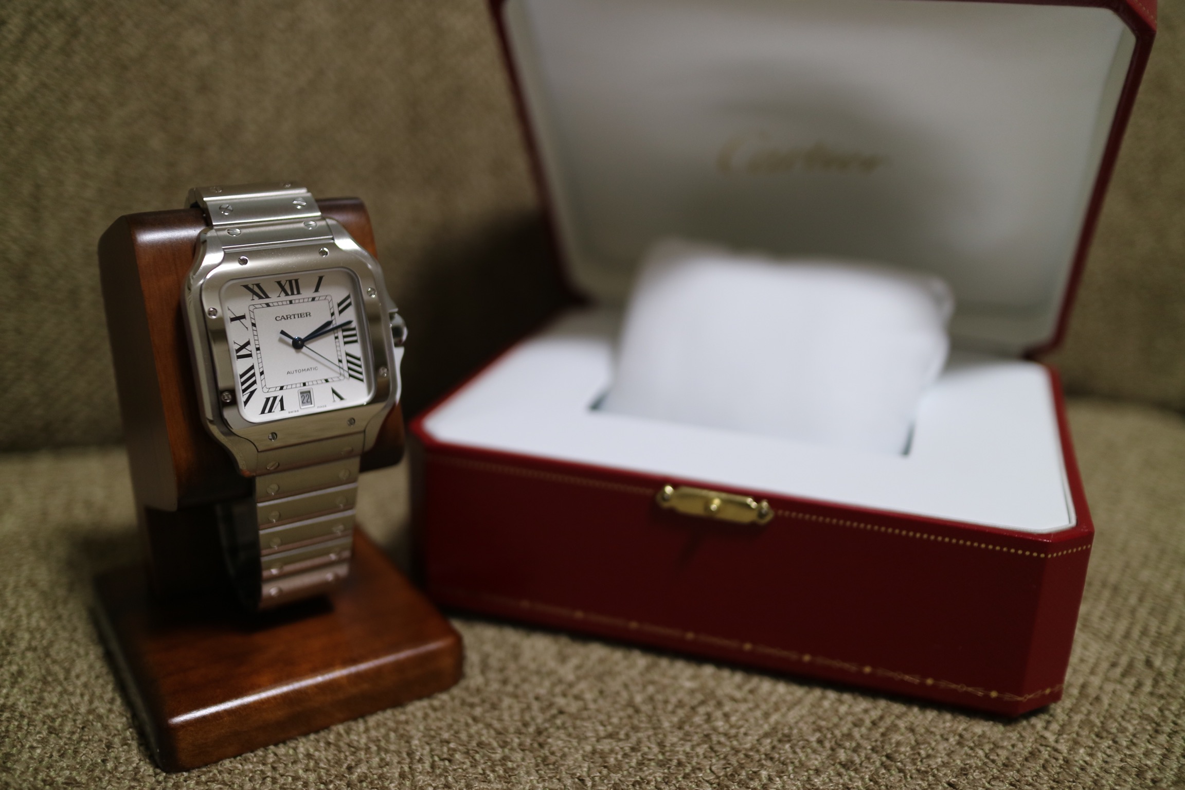 【レビュー/着用画像】カルティエ 「サントス ドゥ カルティエ」/ Cartier 「SANTOS DE CARTIER」 | 一生モノの靴・時計・物